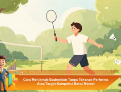 Cara Menikmati Badminton Tanpa Tekanan Performa Atau Target Kompetisi Berat Mental