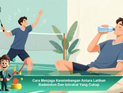 Cara Menjaga Keseimbangan Antara Latihan Badminton Dan Istirahat Yang Cukup