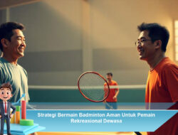 Strategi Bermain Badminton Aman Untuk Pemain Rekreasional Dewasa