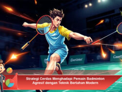 Strategi Cerdas Menghadapi Pemain Badminton Agresif dengan Teknik Bertahan Modern
