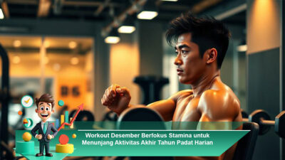 Workout Desember Berfokus Stamina untuk Menunjang Aktivitas Akhir Tahun Padat Harian