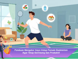 Panduan Mengatur Gaya Hidup Pemain Badminton Agar Tetap Seimbang dan Produktif