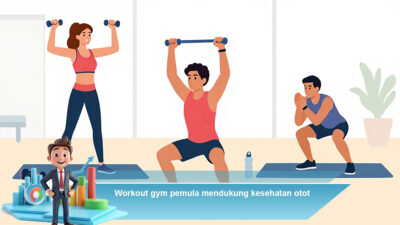 Workout Gym Pemula Mendukung Kesehatan Otot