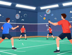 Cara Membangun Chemistry dengan Pasangan Ganda Baru di Lapangan Badminton