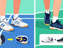 Cara Memilih Sepatu Badminton Khusus untuk Lapangan Karpet dan Semen