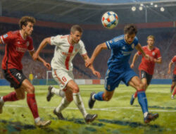 Strategi Melakukan Pressing Tinggi Untuk Merebut Bola Di Area Pertahanan Lawan