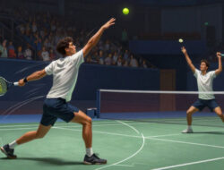 Teknik Melakukan Return Serve yang Menekan Agar Lawan Langsung Mengangkat Bola