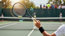 Teknik Memutar Raket (Spinning) saat Menunggu Bola untuk Kelenturan Jari